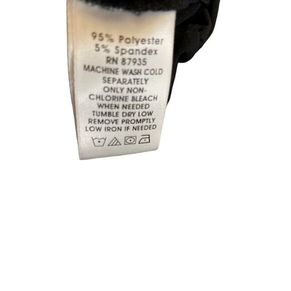 Susan Graver Animal Print Raglan Below Elbow Sleeve Womens Sweater XS - Picture 3 of 5